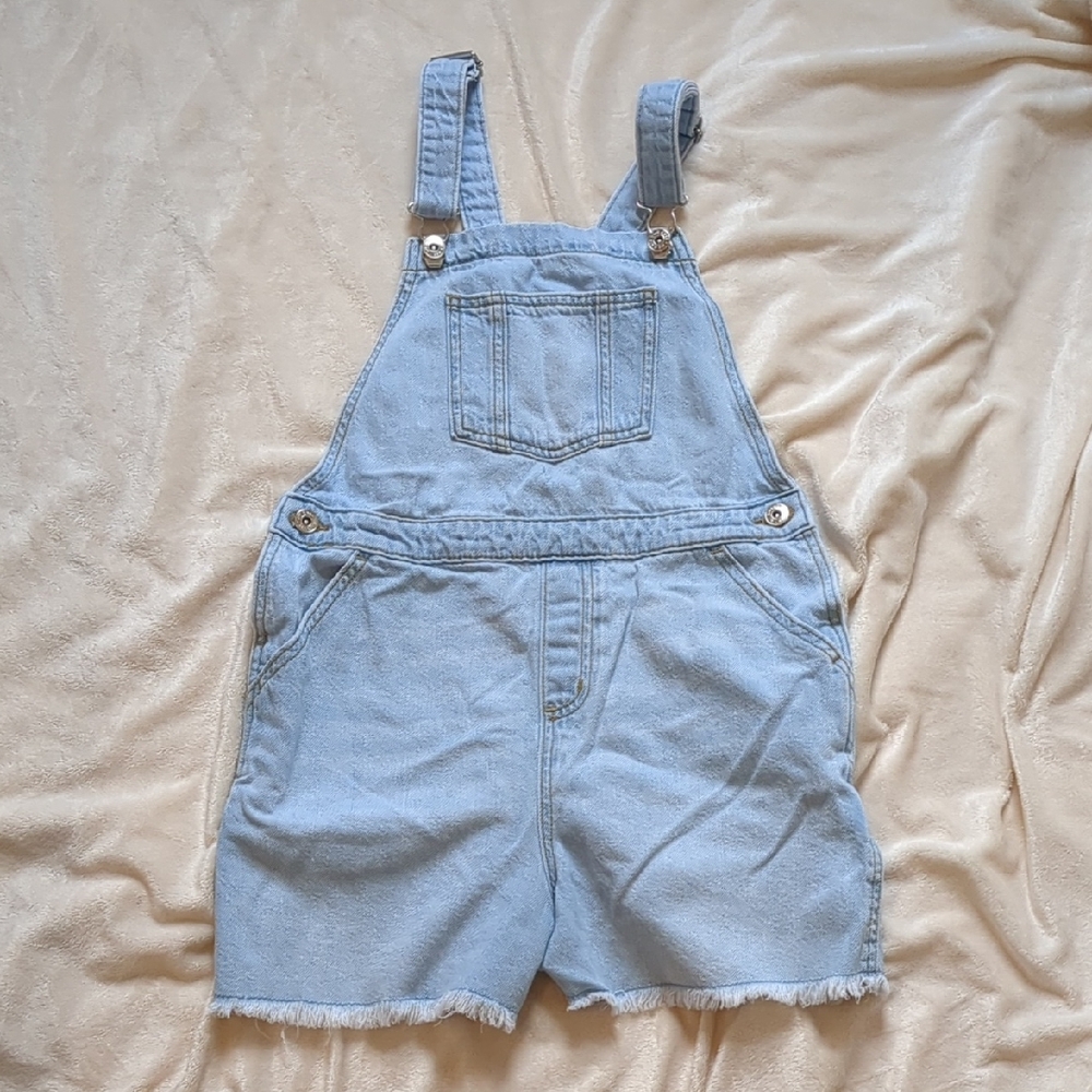 Art Class Light Blue Casual Overalls